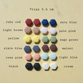 Unisex tiny stud earrings