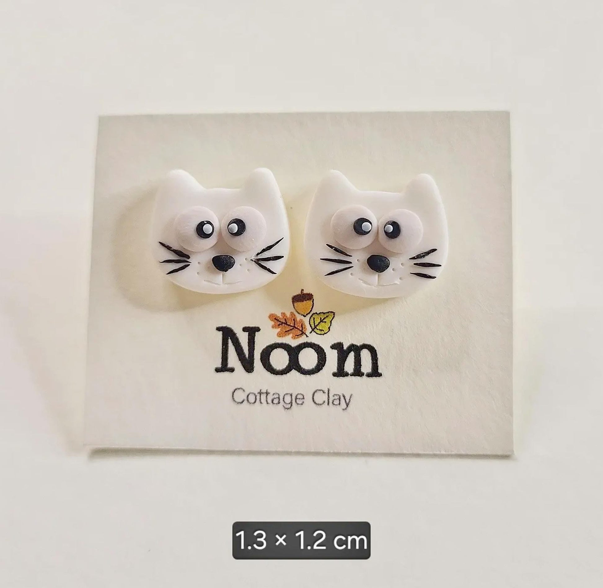 Handmade cat earrings and gift ideas for cat lovers